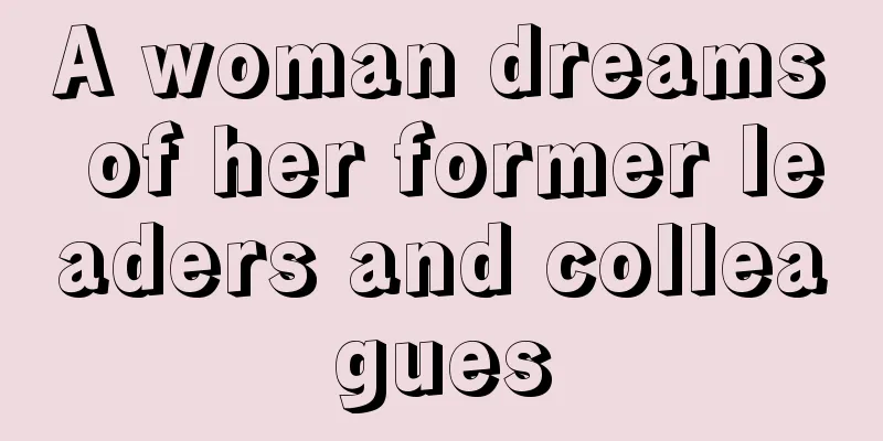 A woman dreams of her former leaders and colleagues