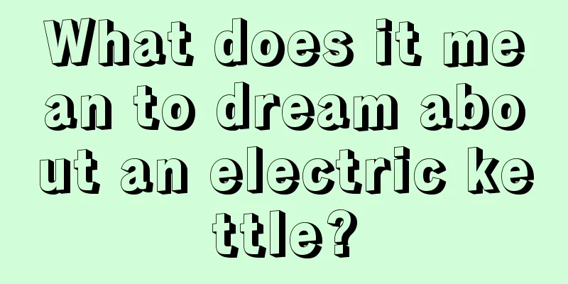 What does it mean to dream about an electric kettle?