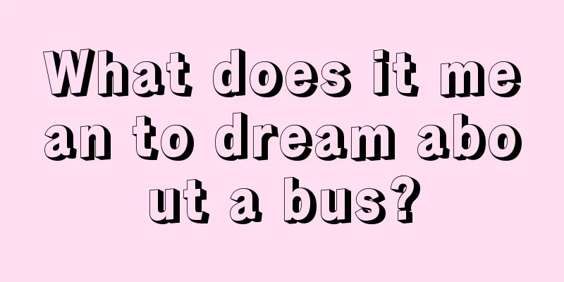 What does it mean to dream about a bus?