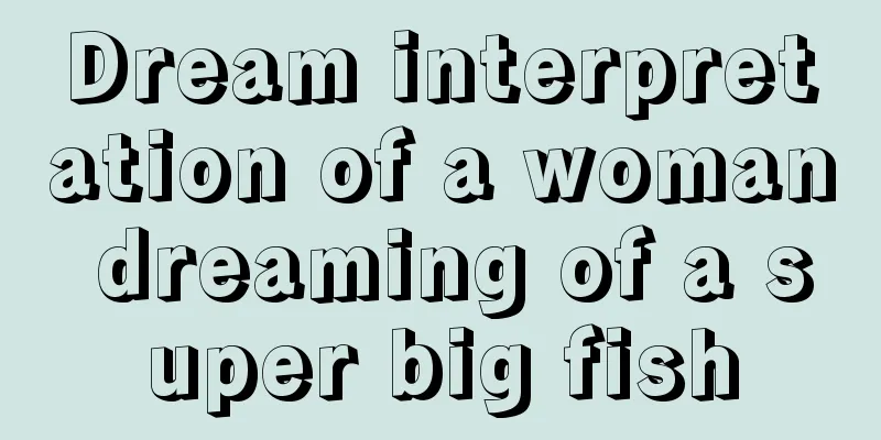 Dream interpretation of a woman dreaming of a super big fish