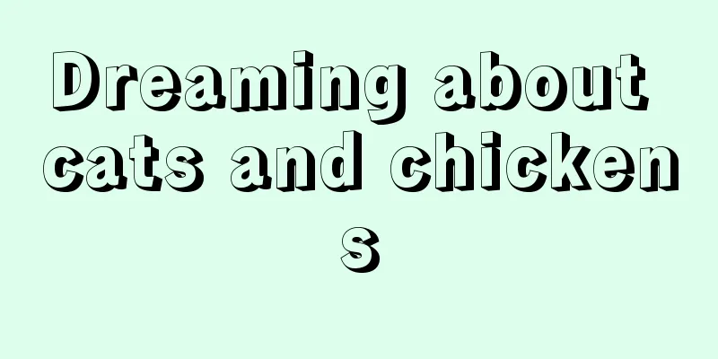 Dreaming about cats and chickens