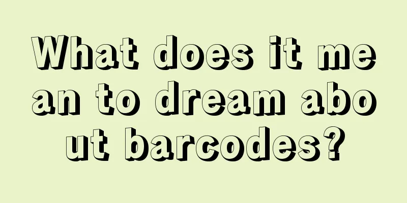 What does it mean to dream about barcodes?