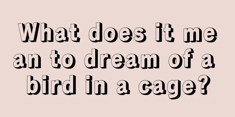 What does it mean to dream of a bird in a cage?