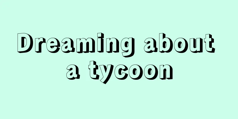 Dreaming about a tycoon