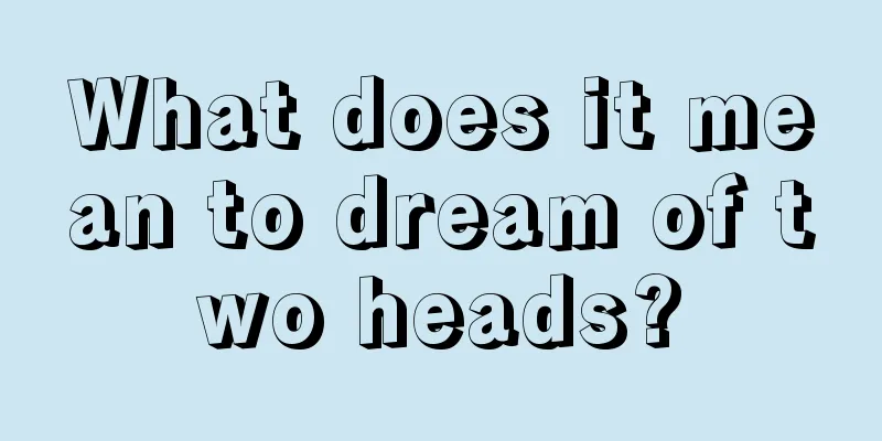 What does it mean to dream of two heads?