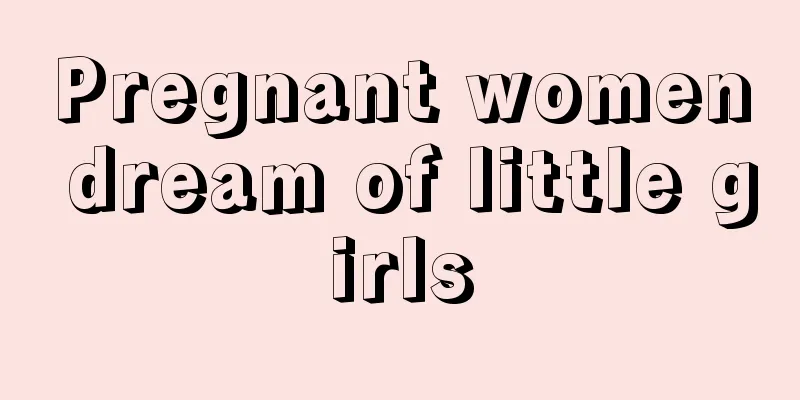 Pregnant women dream of little girls