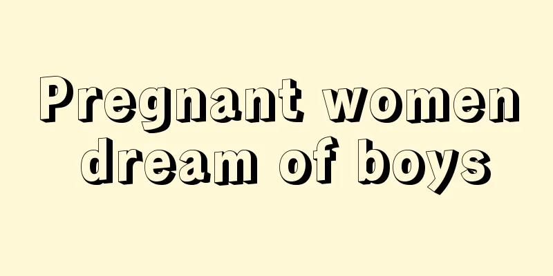 Pregnant women dream of boys