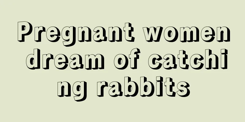 Pregnant women dream of catching rabbits