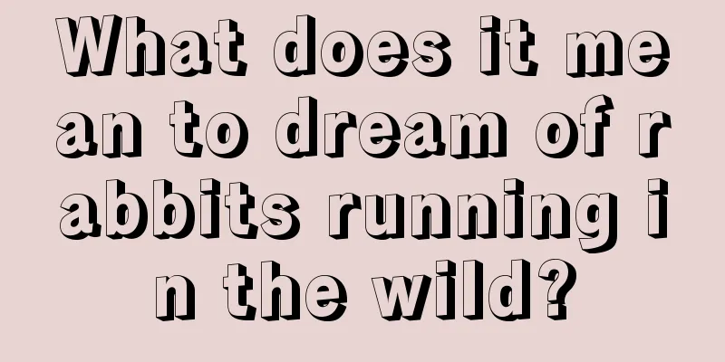 What does it mean to dream of rabbits running in the wild?