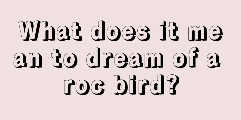 What does it mean to dream of a roc bird?