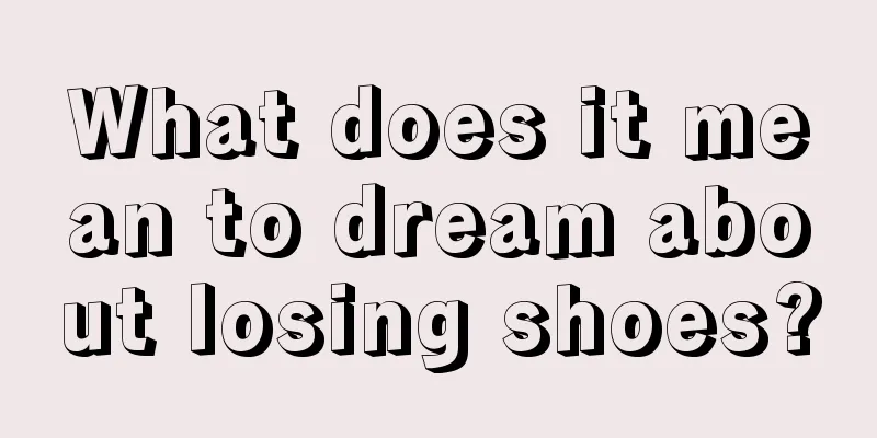 What does it mean to dream about losing shoes?