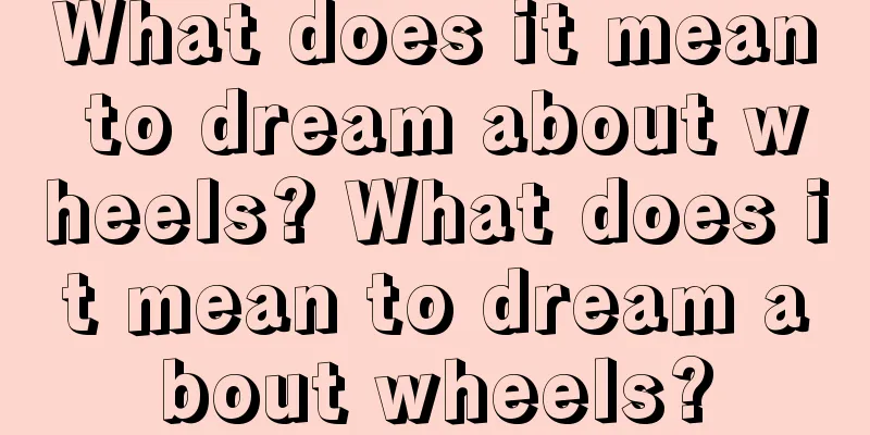 What does it mean to dream about wheels? What does it mean to dream about wheels?