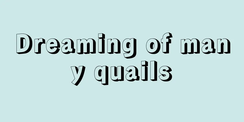 Dreaming of many quails