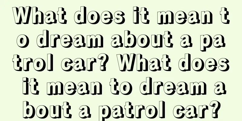 What does it mean to dream about a patrol car? What does it mean to dream about a patrol car?