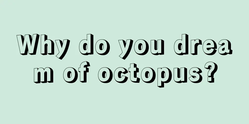 Why do you dream of octopus?