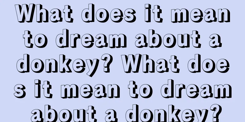 What does it mean to dream about a donkey? What does it mean to dream about a donkey?