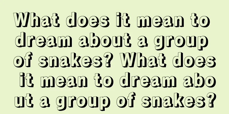 What does it mean to dream about a group of snakes? What does it mean to dream about a group of snakes?