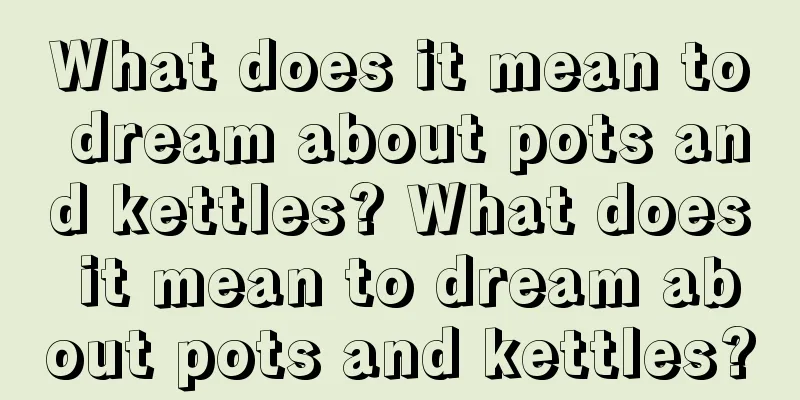 What does it mean to dream about pots and kettles? What does it mean to dream about pots and kettles?