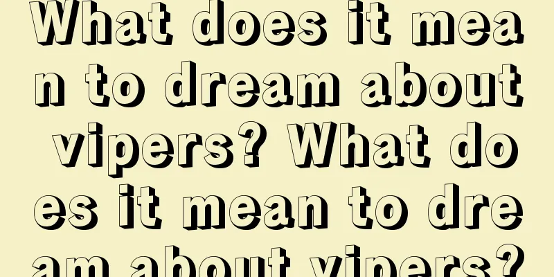 What does it mean to dream about vipers? What does it mean to dream about vipers?