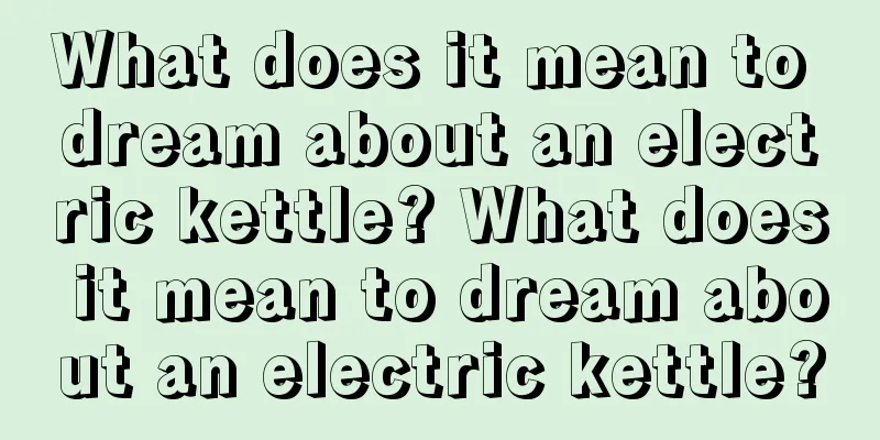 What does it mean to dream about an electric kettle? What does it mean to dream about an electric kettle?