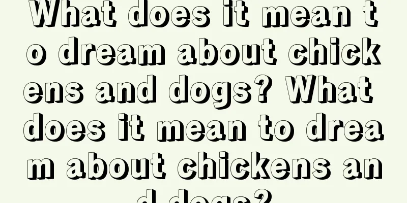 What does it mean to dream about chickens and dogs? What does it mean to dream about chickens and dogs?