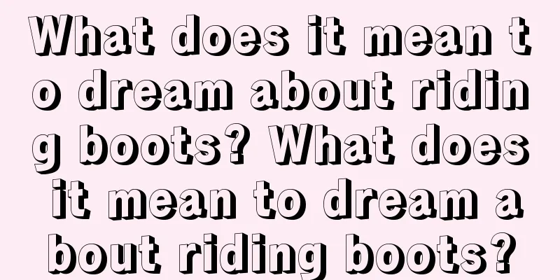 What does it mean to dream about riding boots? What does it mean to dream about riding boots?