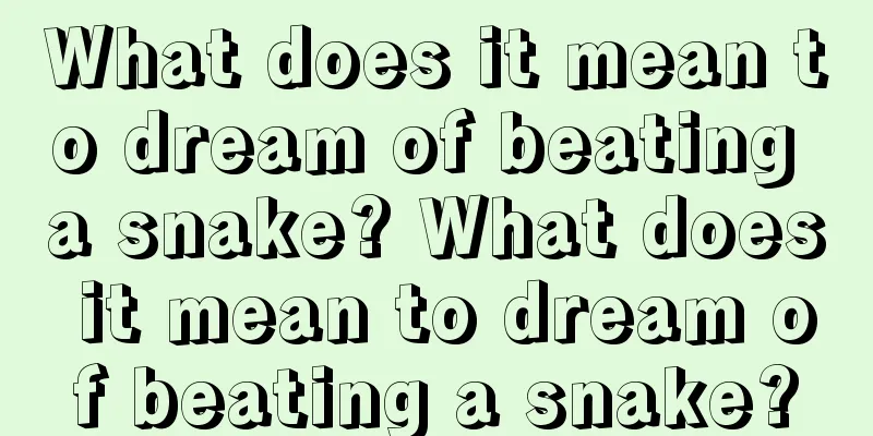 What does it mean to dream of beating a snake? What does it mean to dream of beating a snake?