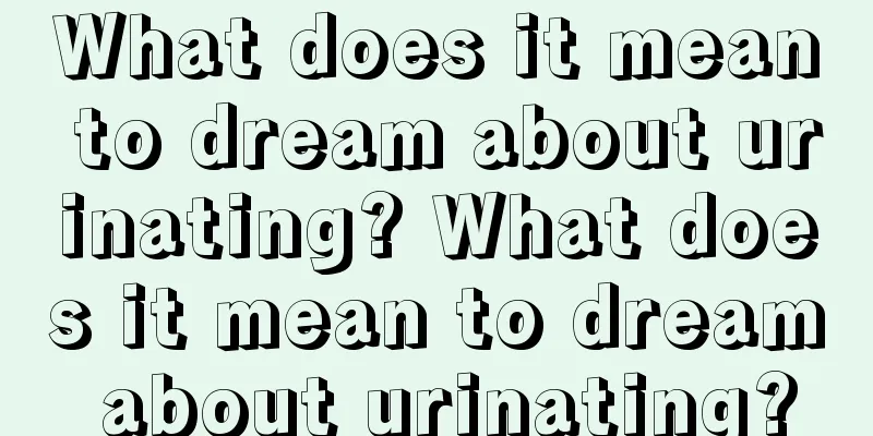 What does it mean to dream about urinating? What does it mean to dream about urinating?