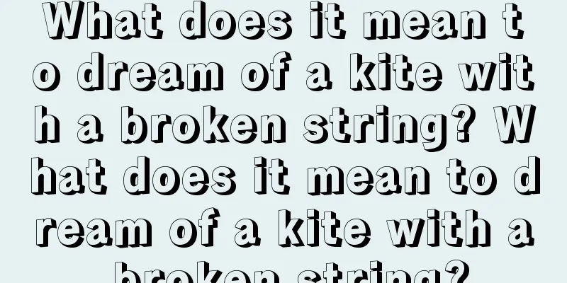 What does it mean to dream of a kite with a broken string? What does it mean to dream of a kite with a broken string?