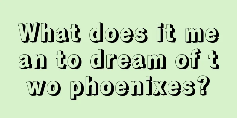 What does it mean to dream of two phoenixes?