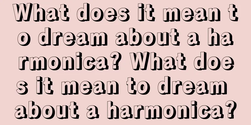 What does it mean to dream about a harmonica? What does it mean to dream about a harmonica?