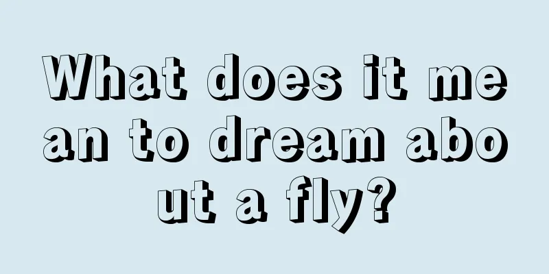 What does it mean to dream about a fly?