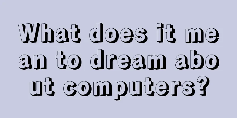 What does it mean to dream about computers?