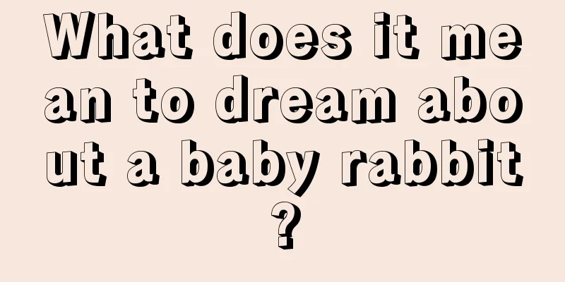 What does it mean to dream about a baby rabbit?