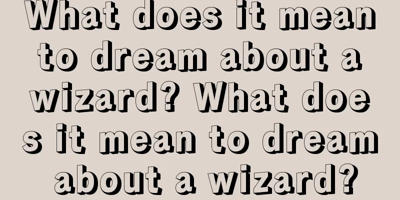 What does it mean to dream about a wizard? What does it mean to dream about a wizard?