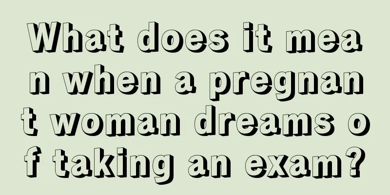 What does it mean when a pregnant woman dreams of taking an exam?