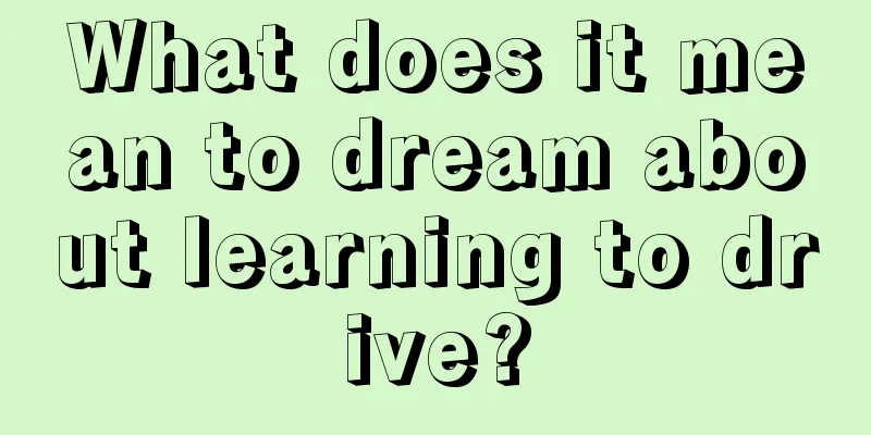 What does it mean to dream about learning to drive?