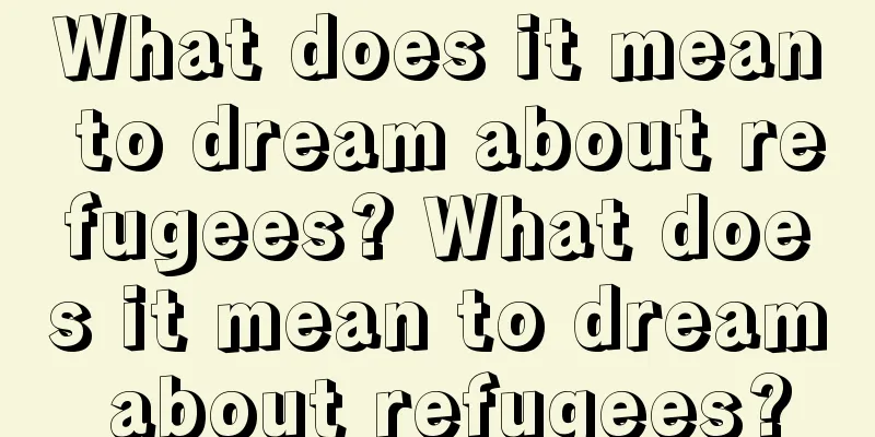 What does it mean to dream about refugees? What does it mean to dream about refugees?