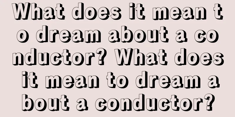 What does it mean to dream about a conductor? What does it mean to dream about a conductor?