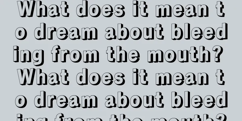 What does it mean to dream about bleeding from the mouth? What does it mean to dream about bleeding from the mouth?