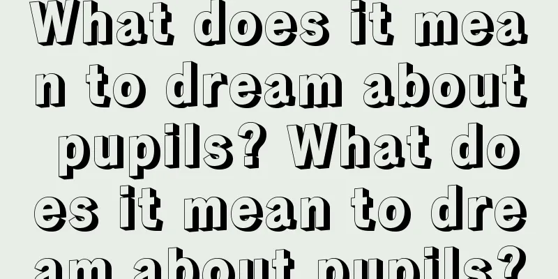 What does it mean to dream about pupils? What does it mean to dream about pupils?