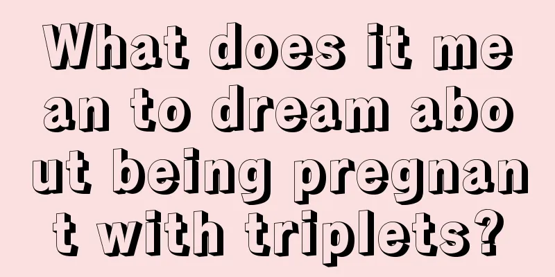 What does it mean to dream about being pregnant with triplets?