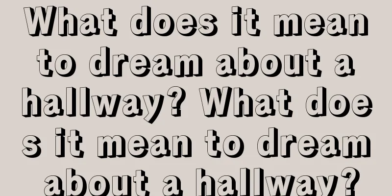 What does it mean to dream about a hallway? What does it mean to dream about a hallway?