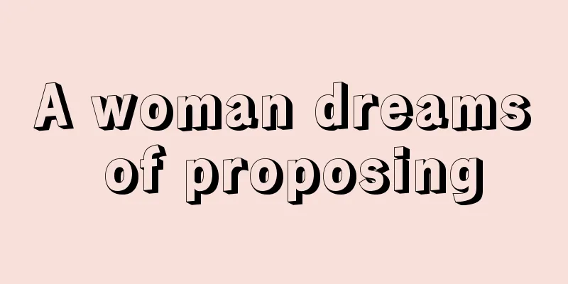 A woman dreams of proposing