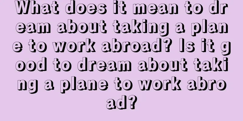 What does it mean to dream about taking a plane to work abroad? Is it good to dream about taking a plane to work abroad?