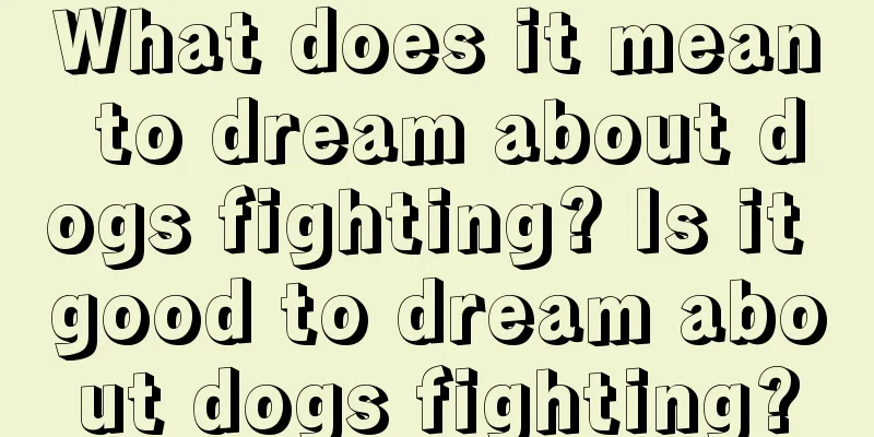 What does it mean to dream about dogs fighting? Is it good to dream about dogs fighting?