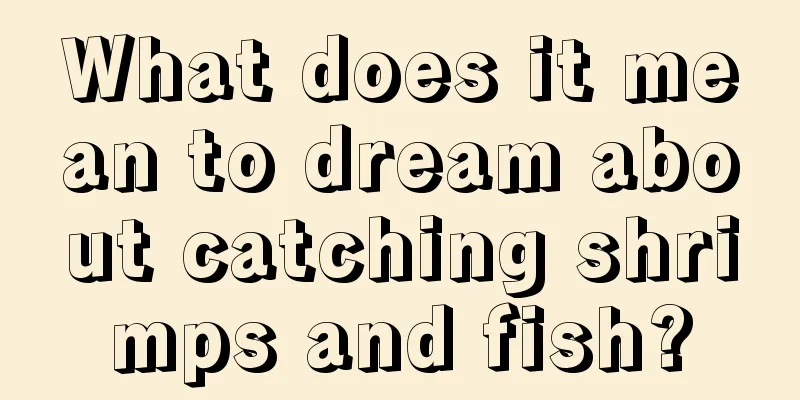 What does it mean to dream about catching shrimps and fish?