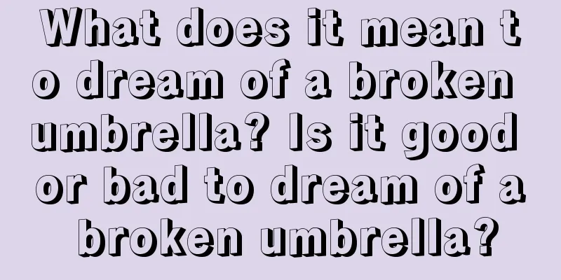 What does it mean to dream of a broken umbrella? Is it good or bad to dream of a broken umbrella?