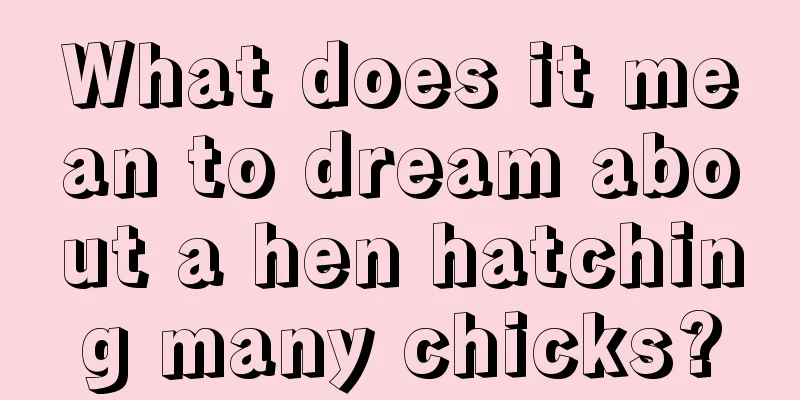 What does it mean to dream about a hen hatching many chicks?