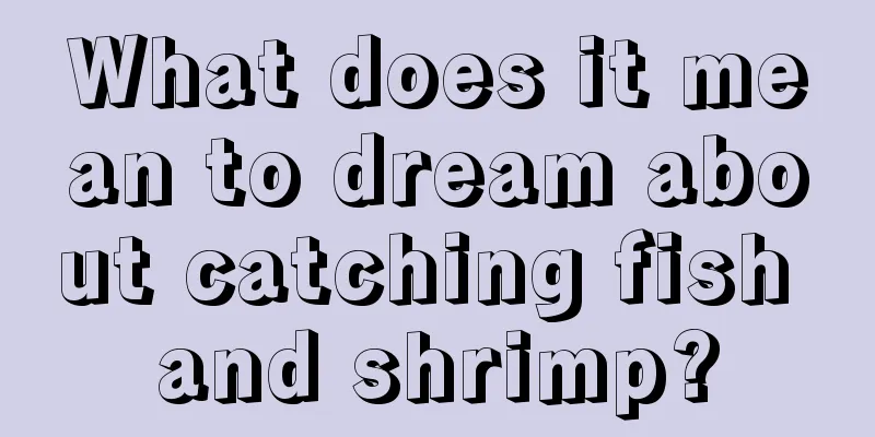 What does it mean to dream about catching fish and shrimp?